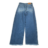 Please Jeans tinta unita con Profili In Contrasto Blu per Bambina PH44012G78X BLU PLEASE 
