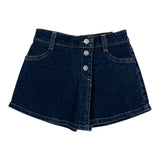 Please Short In Denim tinta unita Blu per Bambina RB08012G77 BLU PLEASE 