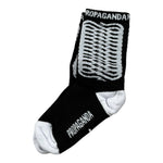 Propaganda Calzini Bicolore con Fantasia Bianco/Nero per Bambino 23FWPRBLAC211 BIANCO/NERO PROPAGANDA 