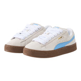 Puma Sneakers tinta unita con Lacci Beige per Bambino 396577X BEIGE PUMA 
