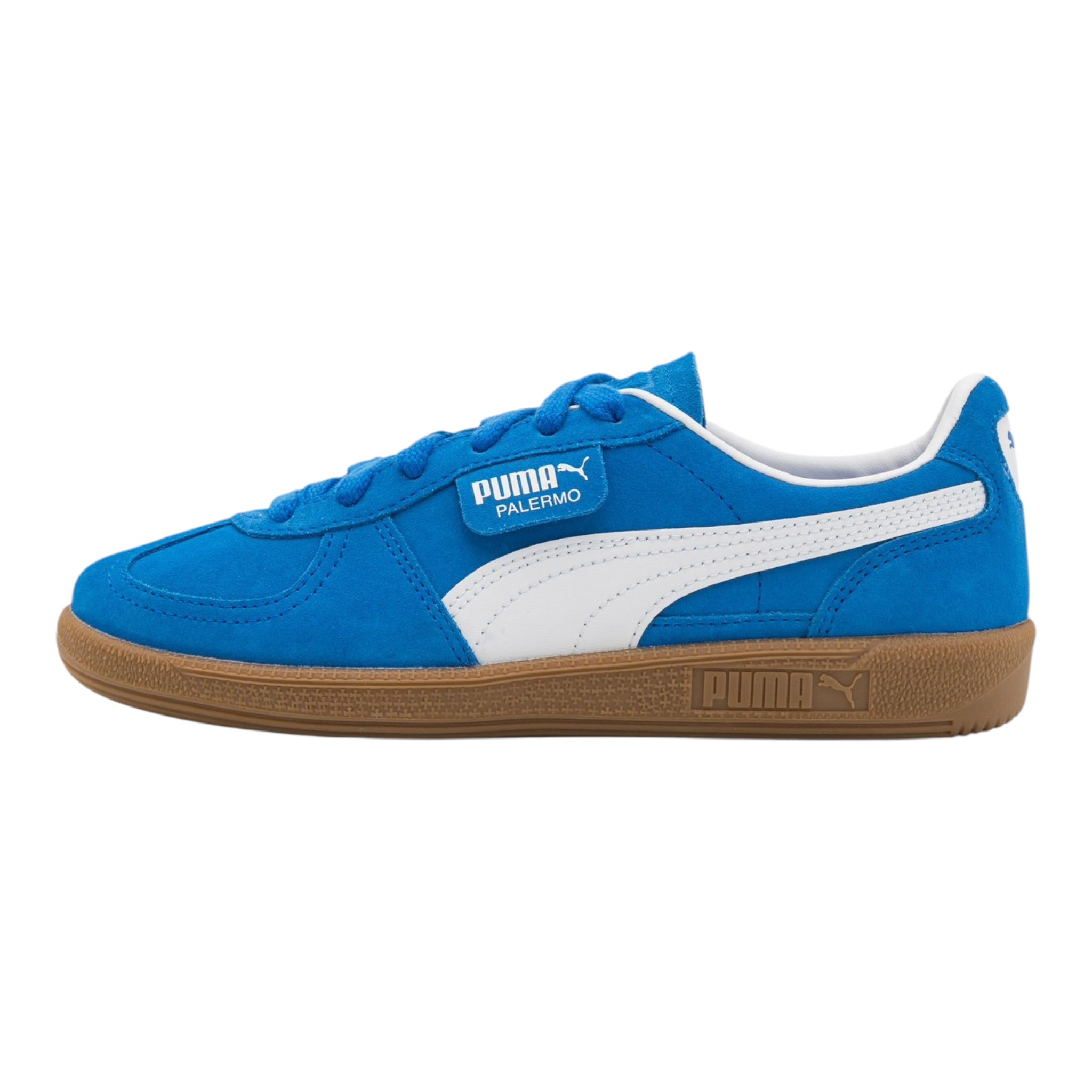 Puma Sneakers tinta unita con Profili In Contrasto Azzurro per Bambino 397271 AZZURRO PUMA 