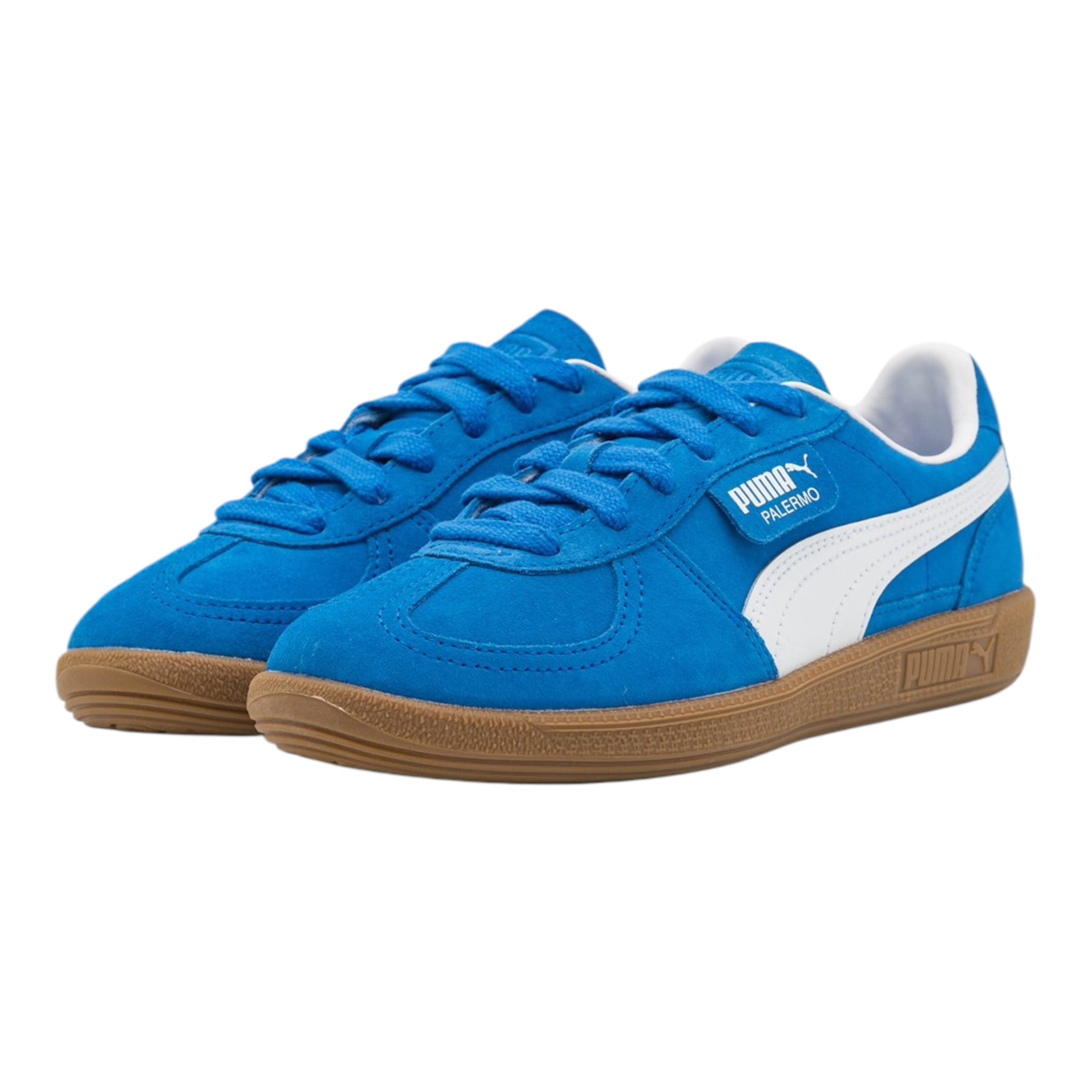 Puma Sneakers tinta unita con Profili In Contrasto Azzurro per Bambino 397271 AZZURRO PUMA 
