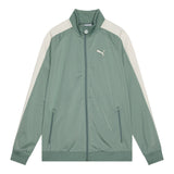 Puma Completo 2 Pezzi Felpa-Pantalone tinta unita Verde per Bambino 629875 VERDE PUMA 