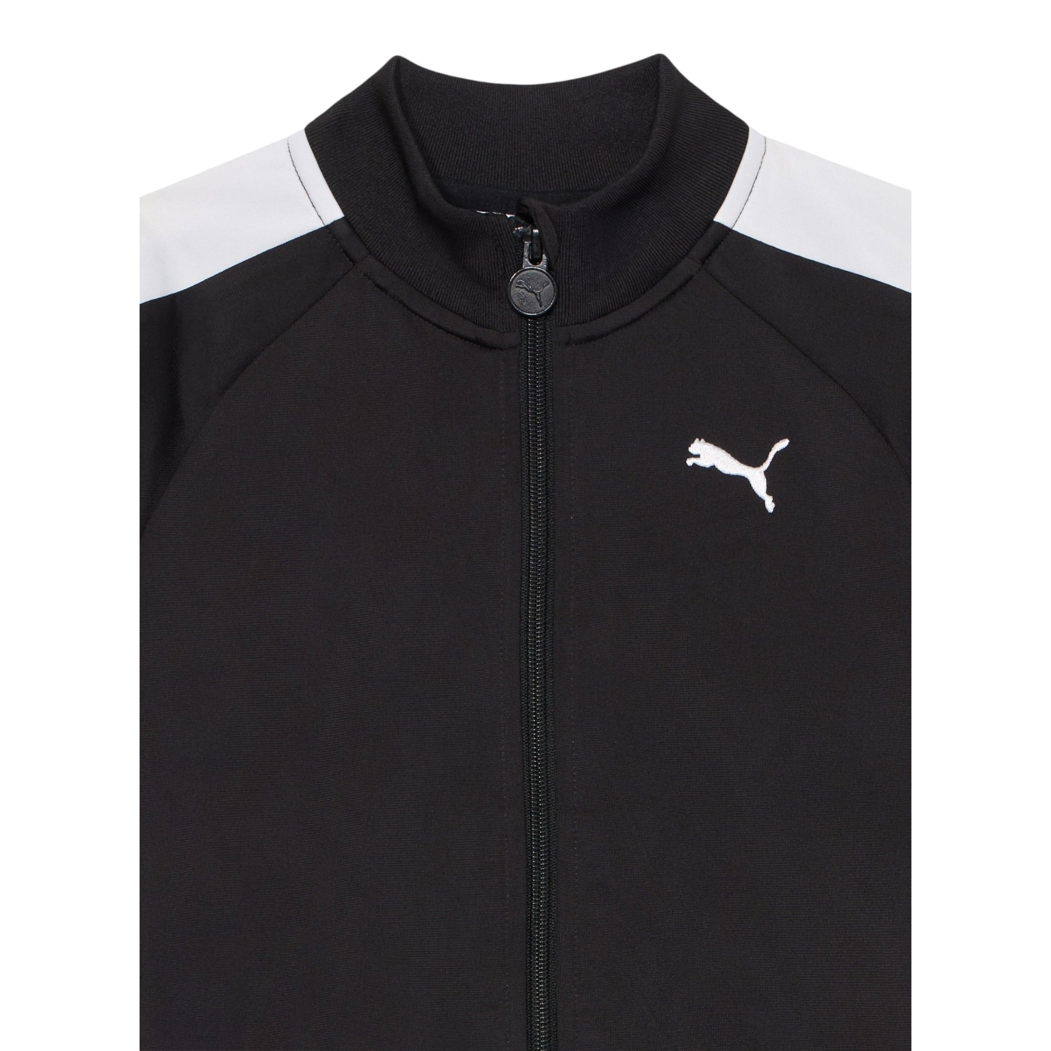 Puma Completo 2 Pezzi Felpa-Pantalone tinta unita Nero per Bambina 633777 NERO PUMA 