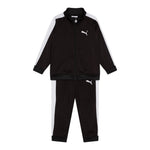 Puma Completo 2 Pezzi Felpa-Pantalone tinta unita Nero per Neonata 633777N NERO PUMA 