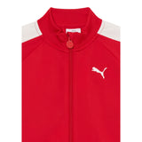 Puma Completo 2 Pezzi Felpa-Pantalone tinta unita Rosso per Bambina 633777 ROSSO PUMA 