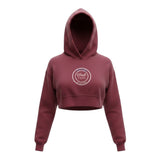 Pype Felpa tinta unita con Cappuccio E Stampa Bordeaux per Bambina SNFR BORDEAUX PYPE 