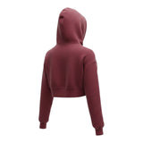 Pype Felpa tinta unita con Cappuccio E Stampa Bordeaux per Bambina SNFR BORDEAUX PYPE 