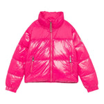 Pyrenex Giubbino tinta unita con Zip Rosa Fluo per Bambina CFU052500064 ROSA FLUO PYRENEX 