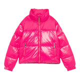 Pyrenex Giubbino tinta unita con Zip Rosa Fluo per Bambina CFU052500064 ROSA FLUO PYRENEX 