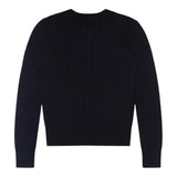 Ralph Lauren Cardigan tinta unita con Logo Blu per Neonato 312543047011 BLU RALPH LAUREN 