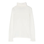 Ralph Lauren Shirt Collo Alto tinta unita con Logo Panna per Bambino 313850670001 PANNA RALPH LAUREN 