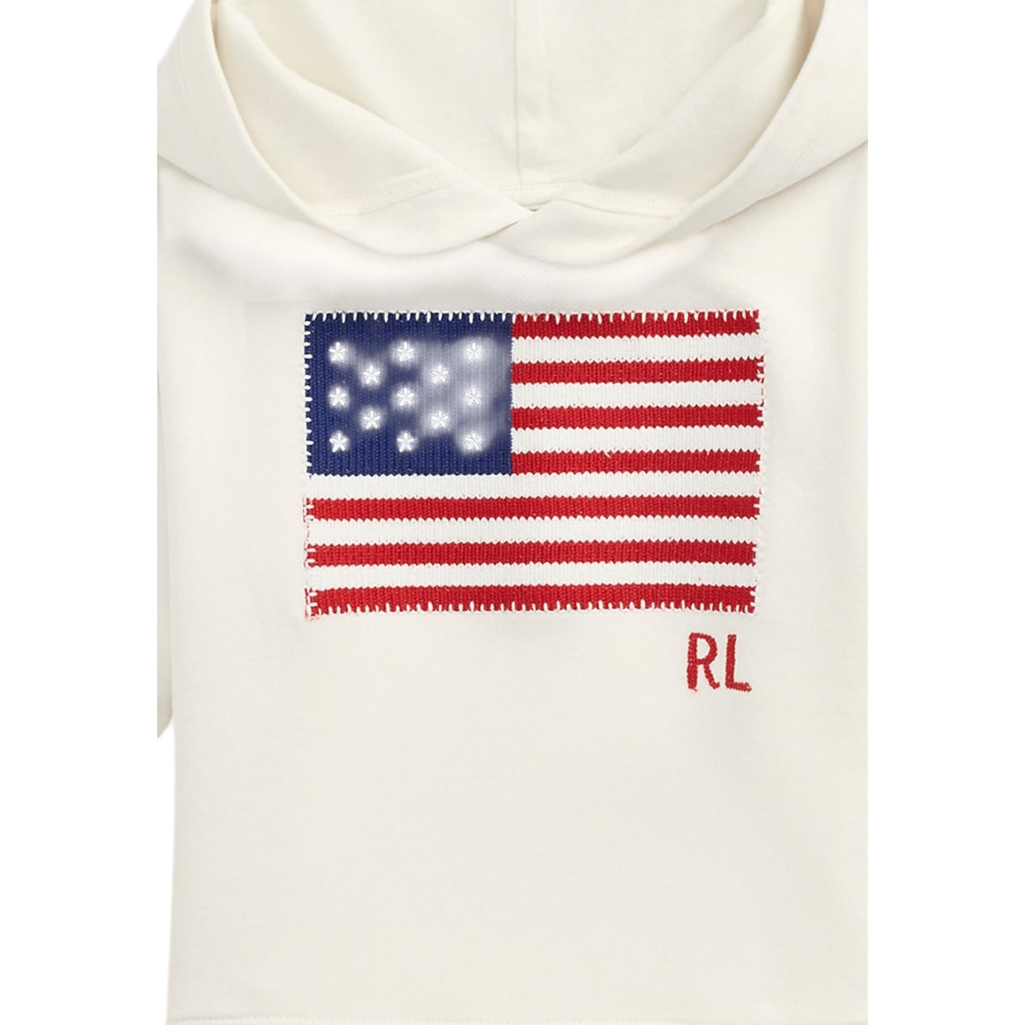Ralph Lauren Felpa tinta unita con Cappuccio Bianco per Bambino 313971145001 BIANCO RALPH LAUREN 