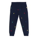 Ralph Lauren Pantalone Modello Tuta tinta unita con Stampa Blu per Bambino 322846210005 BLU RALPH LAUREN 