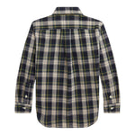 Ralph Lauren Camicia Manica Lunga Stampa Fantasia Blu/Verde per Bambino 322918247002 BLU/VERDE RALPH LAUREN 