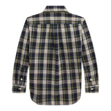 Ralph Lauren Camicia Manica Lunga Stampa Fantasia Blu/Verde per Bambino 322918247002 BLU/VERDE RALPH LAUREN 