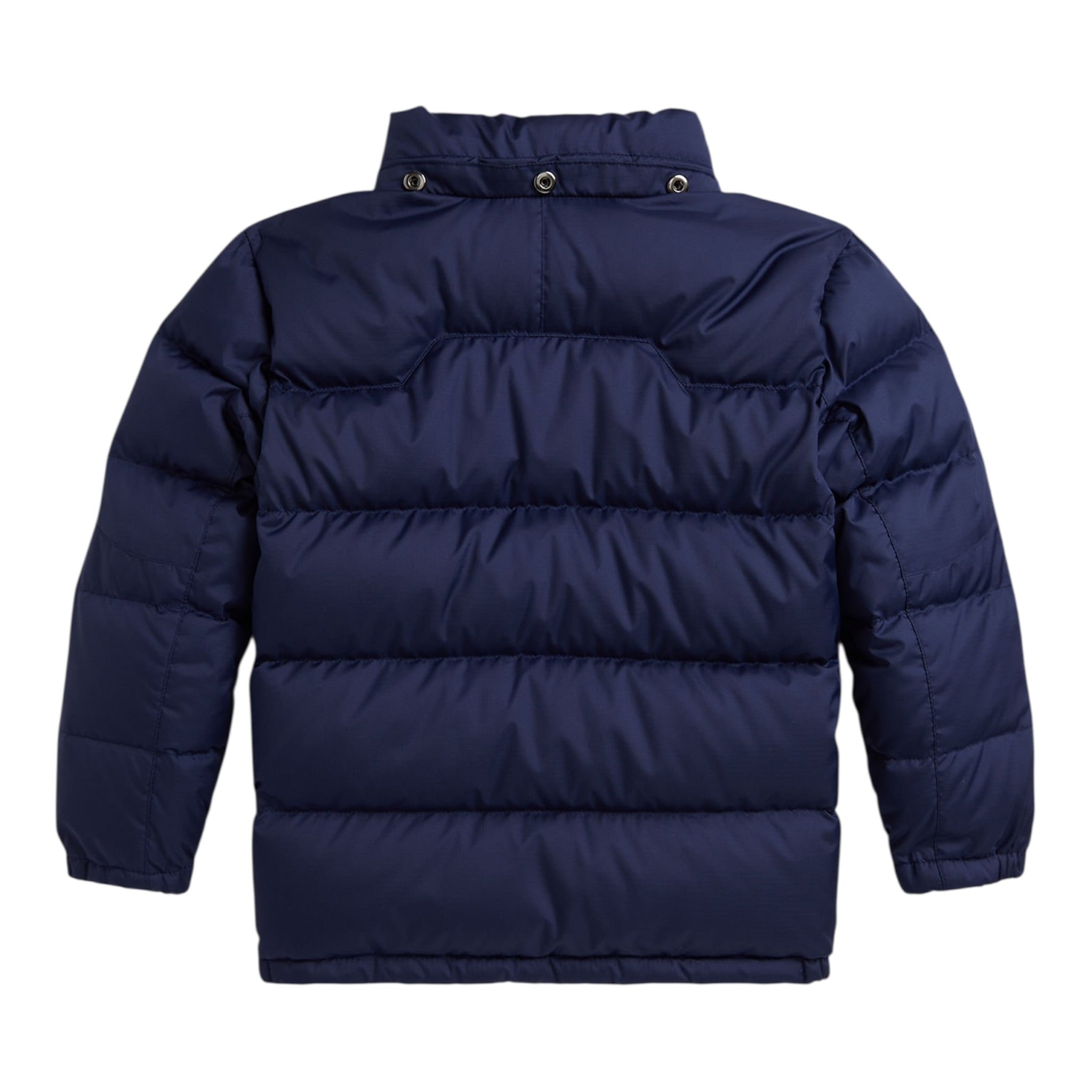 Ralph Lauren Giubbino tinta unita con Cappuccio Blu per Bambino 322969861002 BLU RALPH LAUREN 