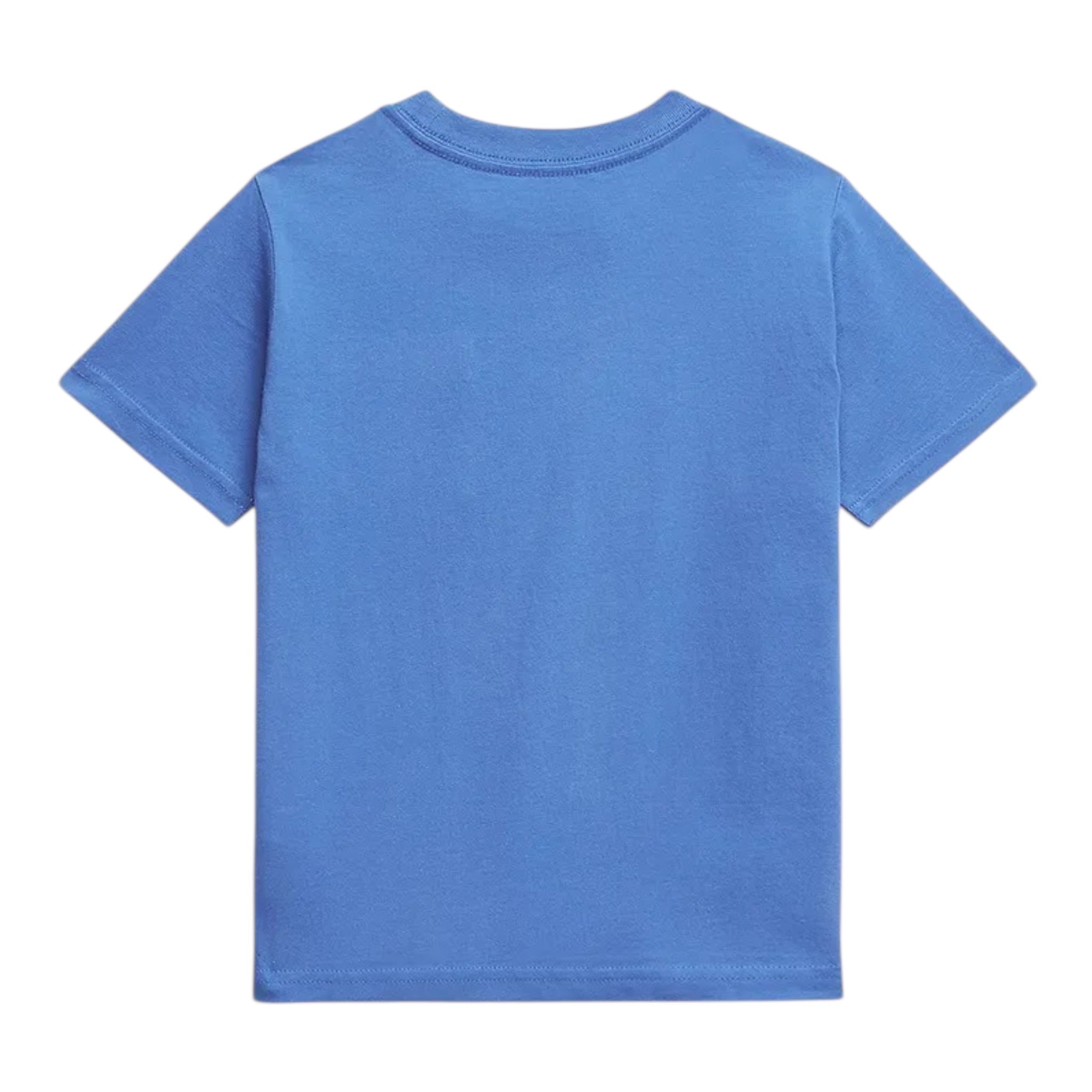 Ralph Lauren T-Shirt tinta unita con Taschino Azzurro per Neonato 322970333005 AZZURRO RALPH LAUREN 