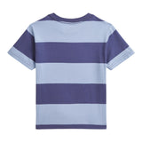 Ralph Lauren T-Shirt tinta unita con Fantasia A Righe Azzurro per Neonato 322971158001N AZZURRO RALPH LAUREN 