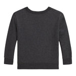 Ralph Lauren Felpa Chiusa Girocollo tinta unita con Stampa Grigio per Bambino 322979490001 GRIGIO RALPH LAUREN 