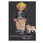 Ralph Lauren Felpa Chiusa Girocollo tinta unita con Stampa Grigio per Bambino 322979490001 GRIGIO RALPH LAUREN 