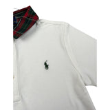 Ralph Lauren Polo Mezza Manica tinta unita con Colletto Bianco per Neonato 322981300001 BIANCO RALPH LAUREN 