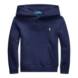 Ralph Lauren Felpa tinta unita con Cappuccio Blu per Bambino 323749954036 BLU RALPH LAUREN 