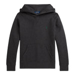 Ralph Lauren Felpa tinta unita con Cappuccio Grigio per Bambino 323749954061 GRIGIO RALPH LAUREN 