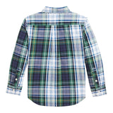 Ralph Lauren Camicia Bicolore con Fantasia Quadri Verde per Bambino 323952201002 VERDE RALPH LAUREN 