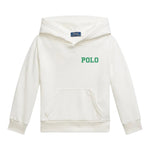 Ralph Lauren Felpa tinta unita con Cappuccio Bianco per Bambino 323977424001 BIANCO RALPH LAUREN 