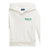 Ralph Lauren Felpa tinta unita con Cappuccio Bianco per Bambino 323977424001 BIANCO RALPH LAUREN 