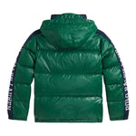 Ralph Lauren Giubbino Bicolore con Zip E Cappuccio Verde per Bambino 323978456002 VERDE RALPH LAUREN 