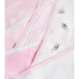Ralph Lauren Slip 5 Pezzi Bicolore Bianco/Rosa per Bambina 4P5005 BIANCO/ROSA RALPH LAUREN 