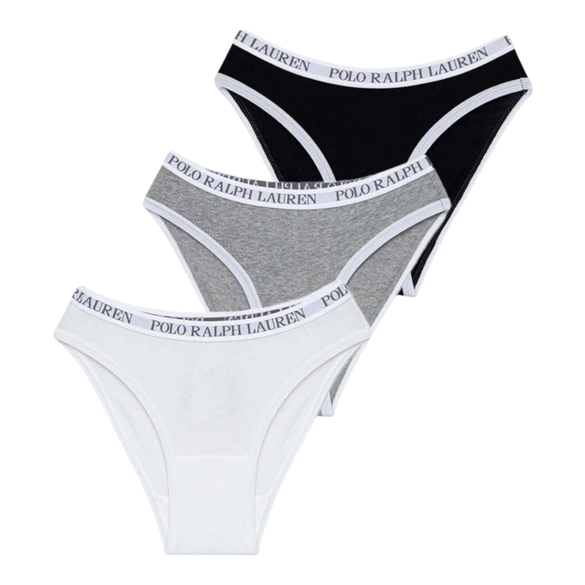 Ralph Lauren Slip Set 3Pz Bicolore Bianco per Bambino 4P5019 BIANCO RALPH LAUREN 