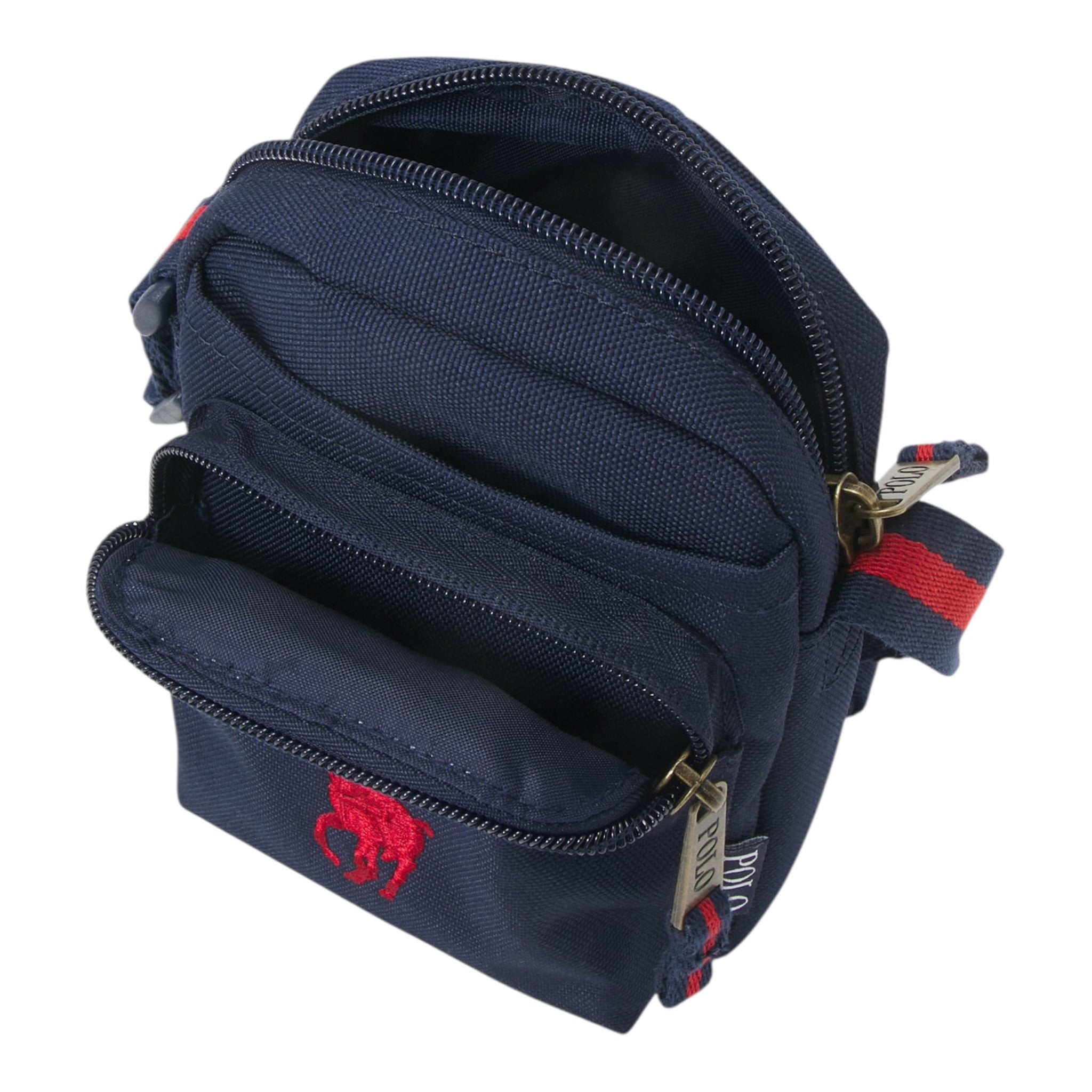 Ralph Lauren Borsello tinta unita con Logo Blu per Bambino 9AR011 BLU RALPH LAUREN 