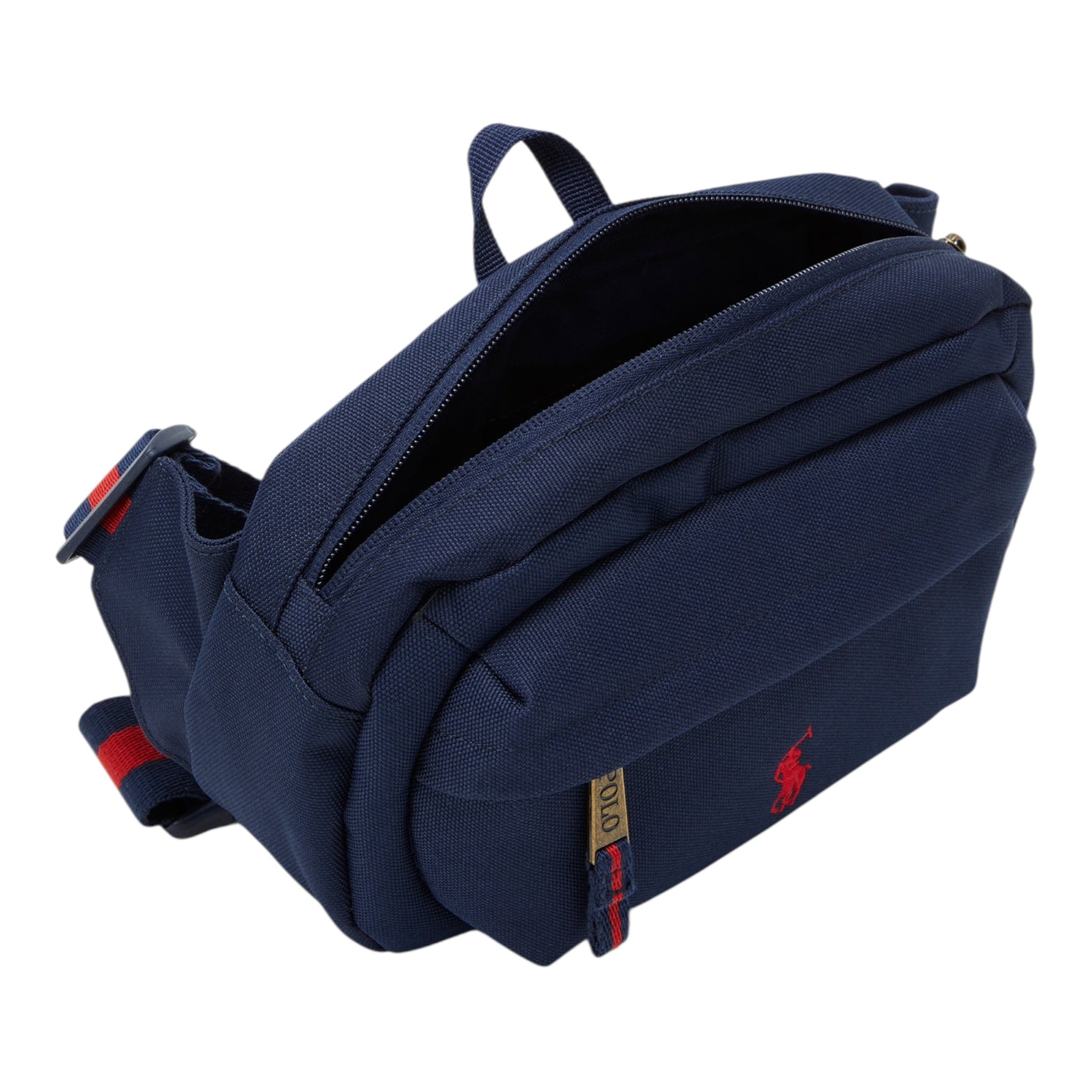 Ralph Lauren Marsupio tinta unita con Logo Blu per Bambino 9AR012 BLU RALPH LAUREN 