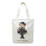 Ralph Lauren Borsa tinta unita con Logo Panna per Bambina 9AR0211 PANNA RALPH LAUREN 