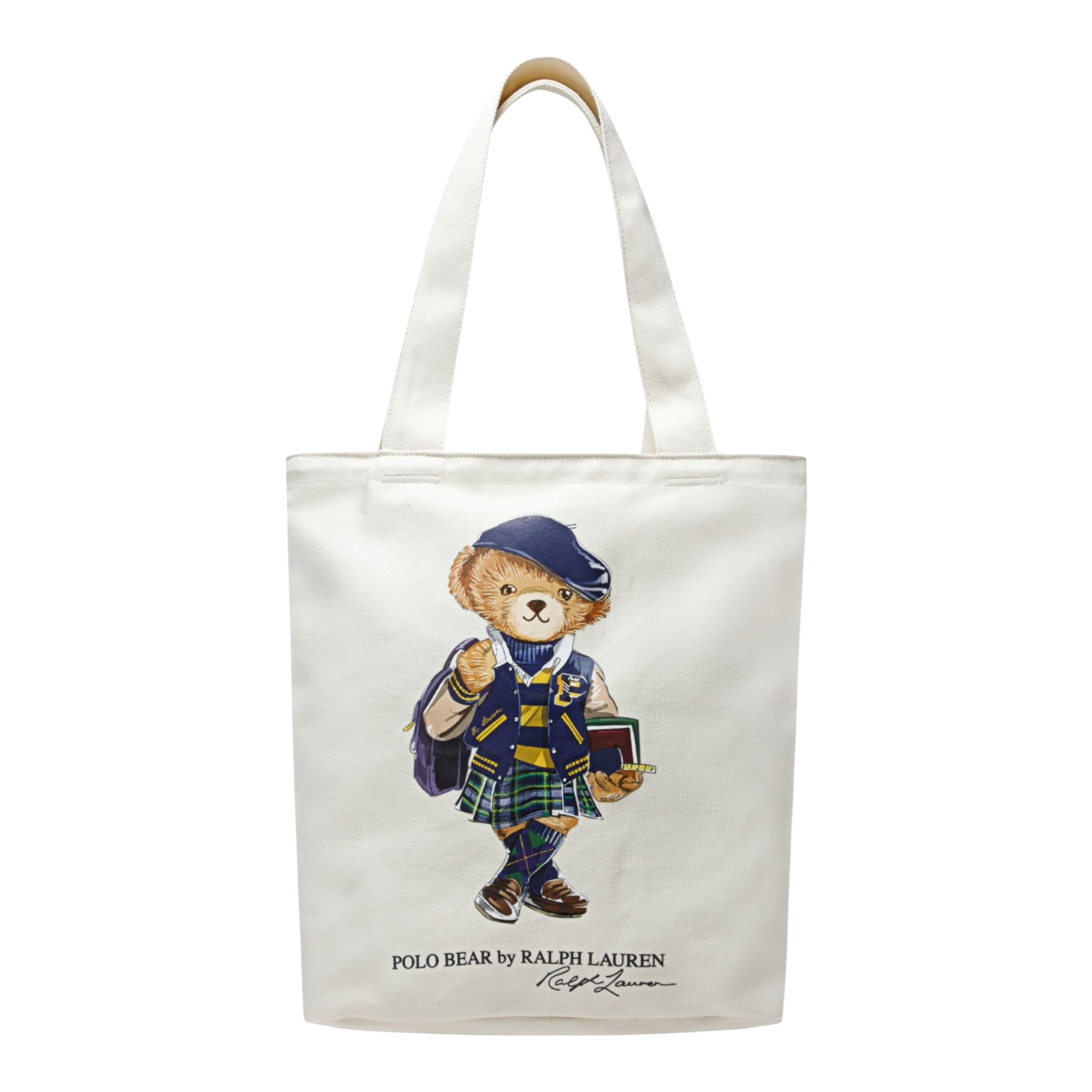 Ralph Lauren Borsa tinta unita con Logo Panna per Bambina 9AR0211 PANNA RALPH LAUREN 
