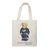 Ralph Lauren Borsa tinta unita con Logo Panna per Bambino 9AR021 PANNA RALPH LAUREN 