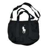 Ralph Lauren Borsa tinta unita con Logo Nero per Bambina 9AR023 NERO RALPH LAUREN 