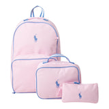 Ralph Lauren Set 3 Pezzi Zaino-2 Borselli Rosa per Bambina 9AR077 ROSA RALPH LAUREN 