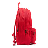 Ralph Lauren Zaino tinta unita con Logo Rosso per Bambina 9AR151 ROSSO RALPH LAUREN 
