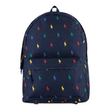 Ralph Lauren Zaino tinta unita con Logo Blu per Bambino 9AR153 BLU RALPH LAUREN 
