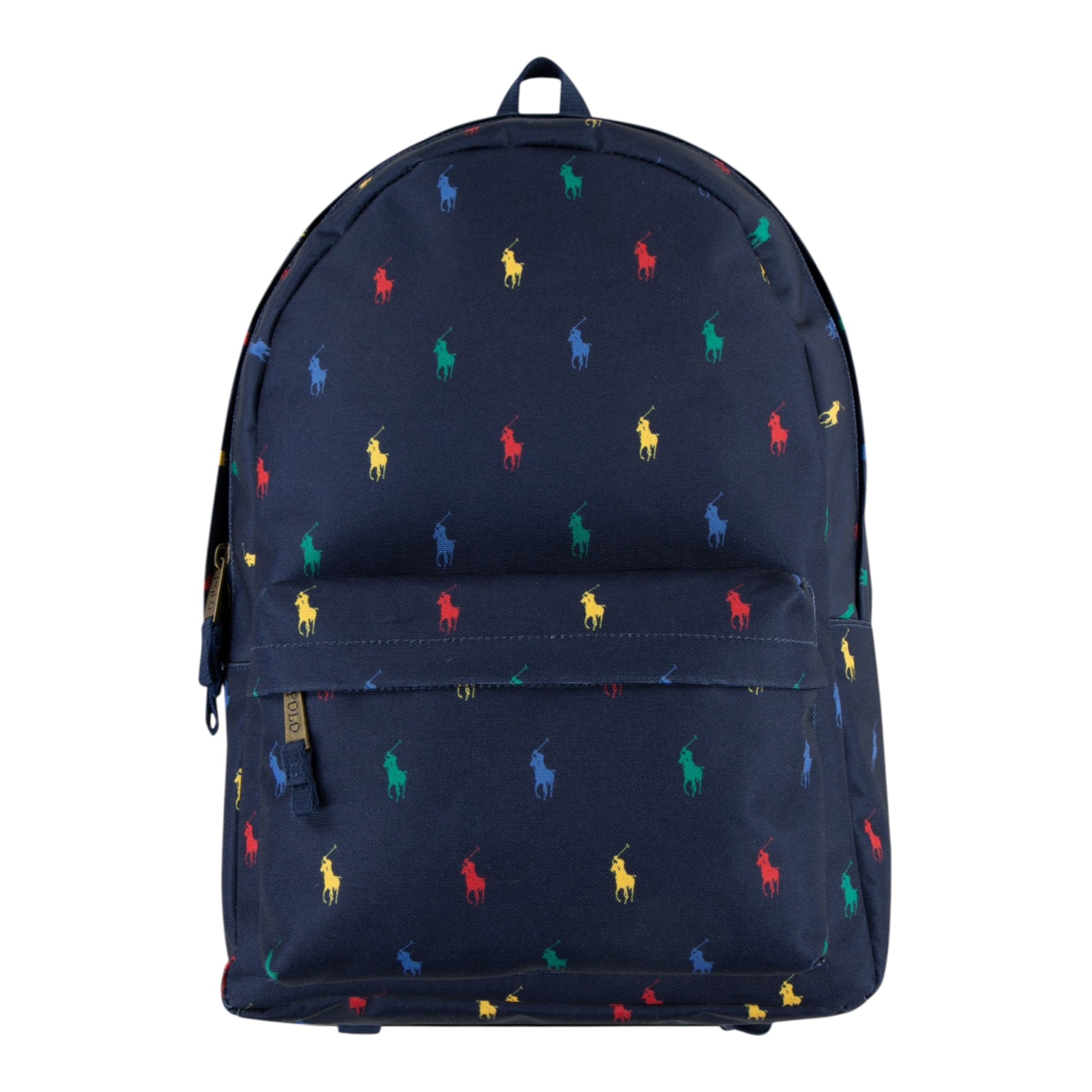 Ralph Lauren Zaino tinta unita con Logo Blu per Bambino 9AR153 BLU RALPH LAUREN 