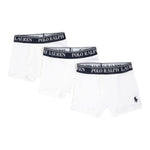 Ralph Lauren Set 3Paia Di Boxer tinta unita Bianco per Bambino 9P5015 BIANCO RALPH LAUREN 