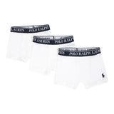 Ralph Lauren Set 3Paia Di Boxer tinta unita Bianco per Bambino 9P5015 BIANCO RALPH LAUREN 