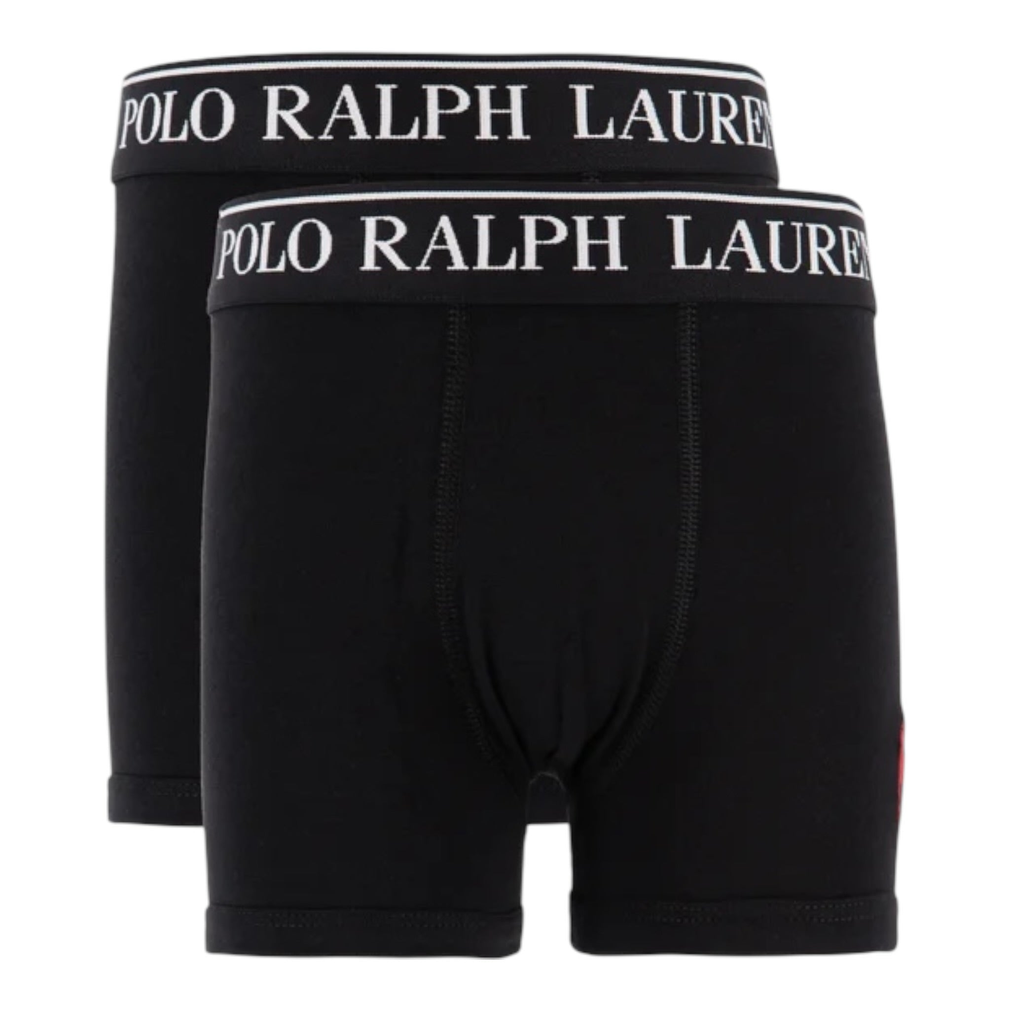 Ralph Lauren Set 2Pz Di Boxer tinta unita Nero per Bambino 9P5016 NERO RALPH LAUREN 