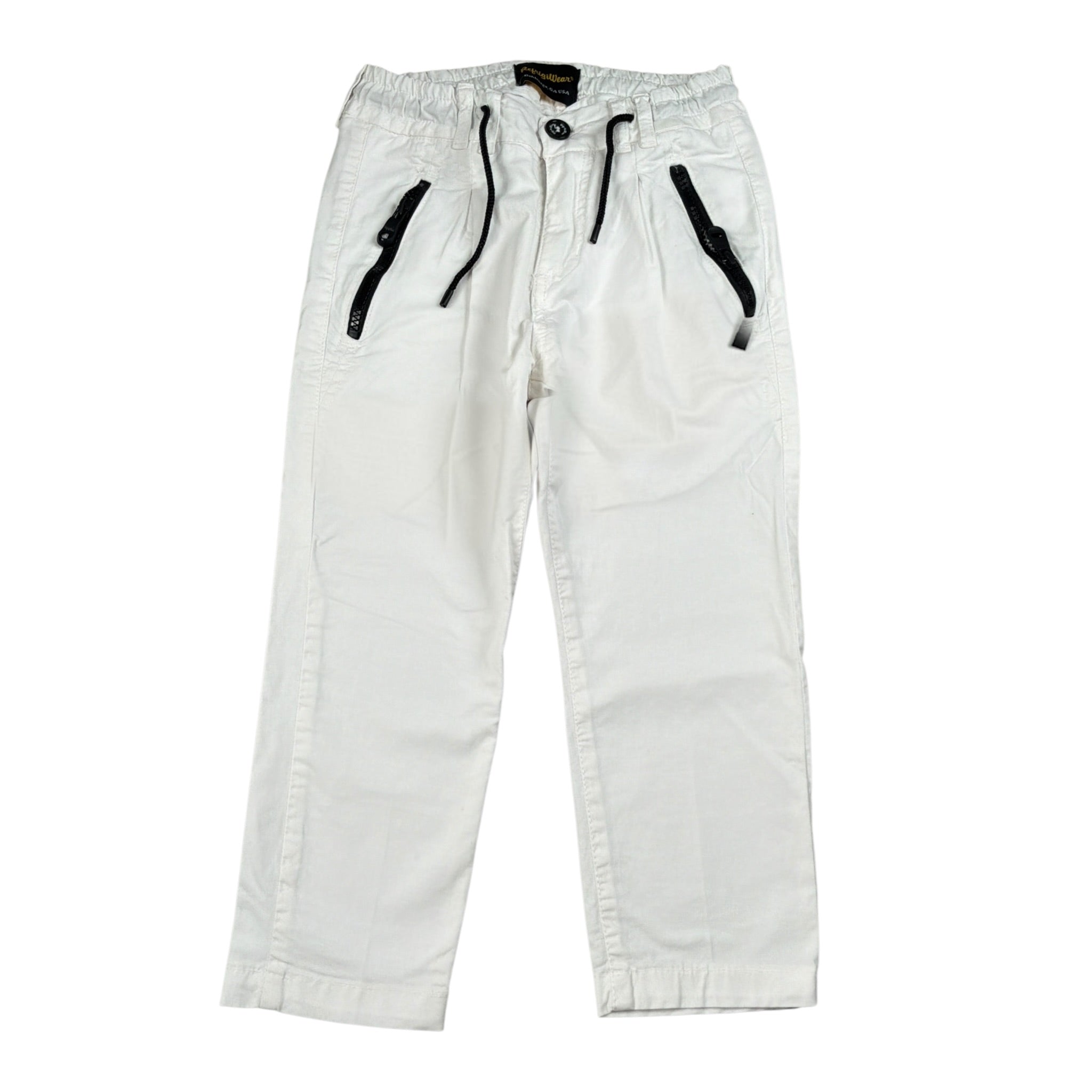 Refrigiwear Pantalone tinta unita con Elastico In Vita Bianco per Bambino DJDJDJ BIANCO REFRIGIWEAR 