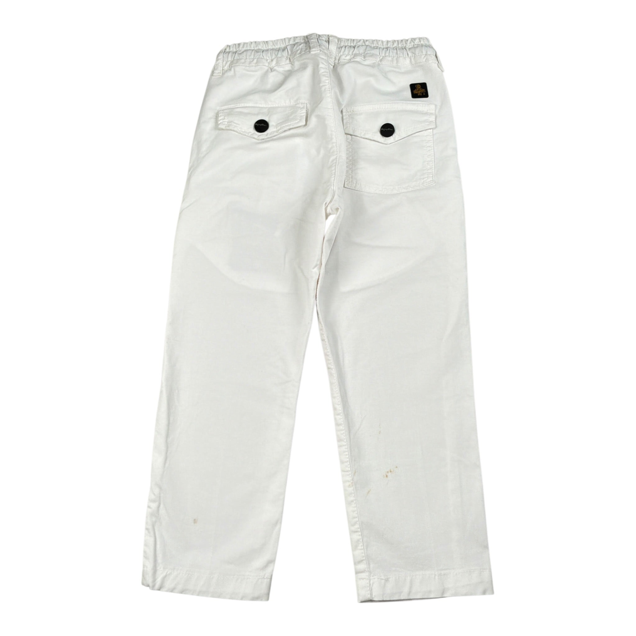 Refrigiwear Pantalone tinta unita con Elastico In Vita Bianco per Bambino DJDJDJ BIANCO REFRIGIWEAR 