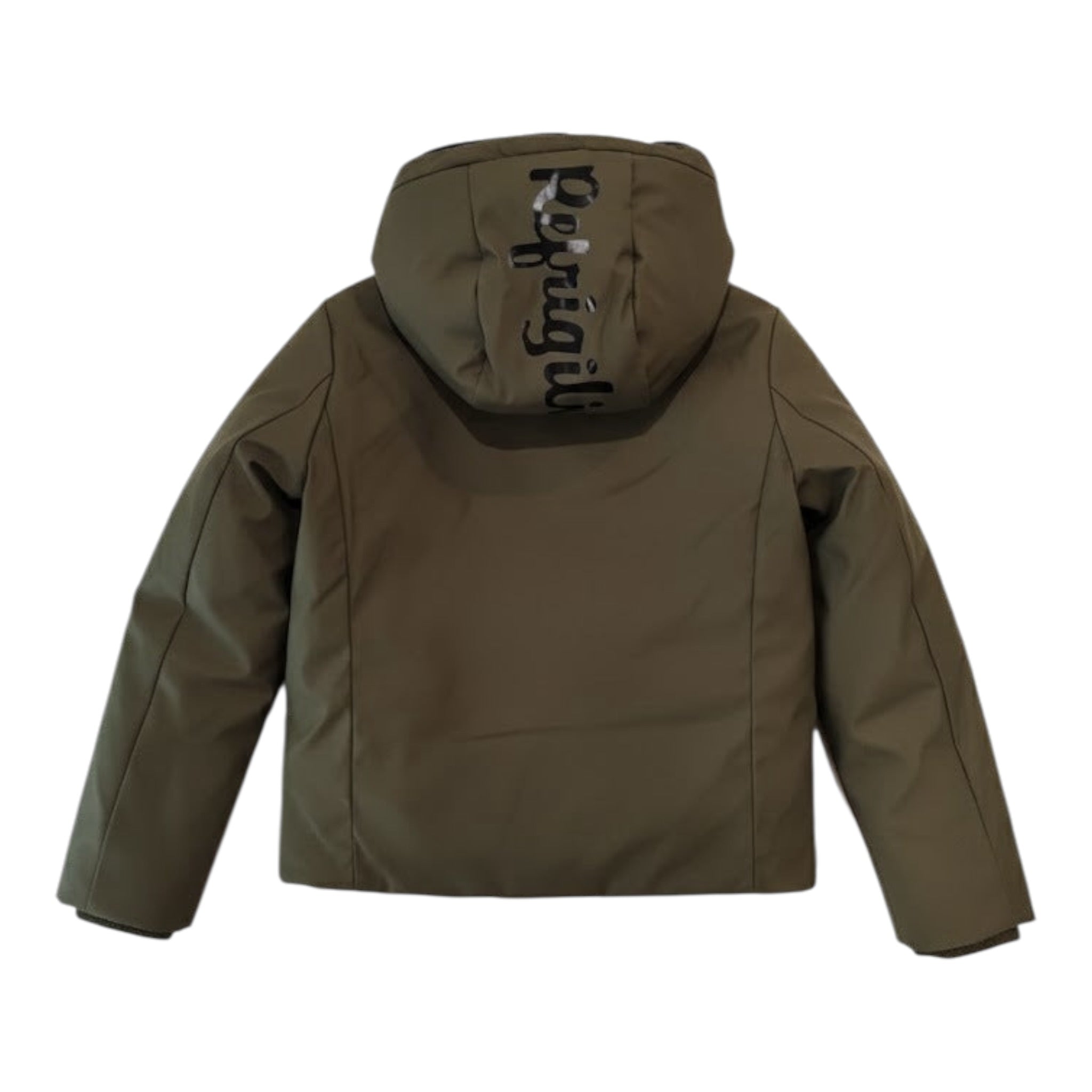Refrigiwear Giubbino tinta unita con Cappuccio Verde per Bambino R1000W25 VERDE REFRIGIWEAR 